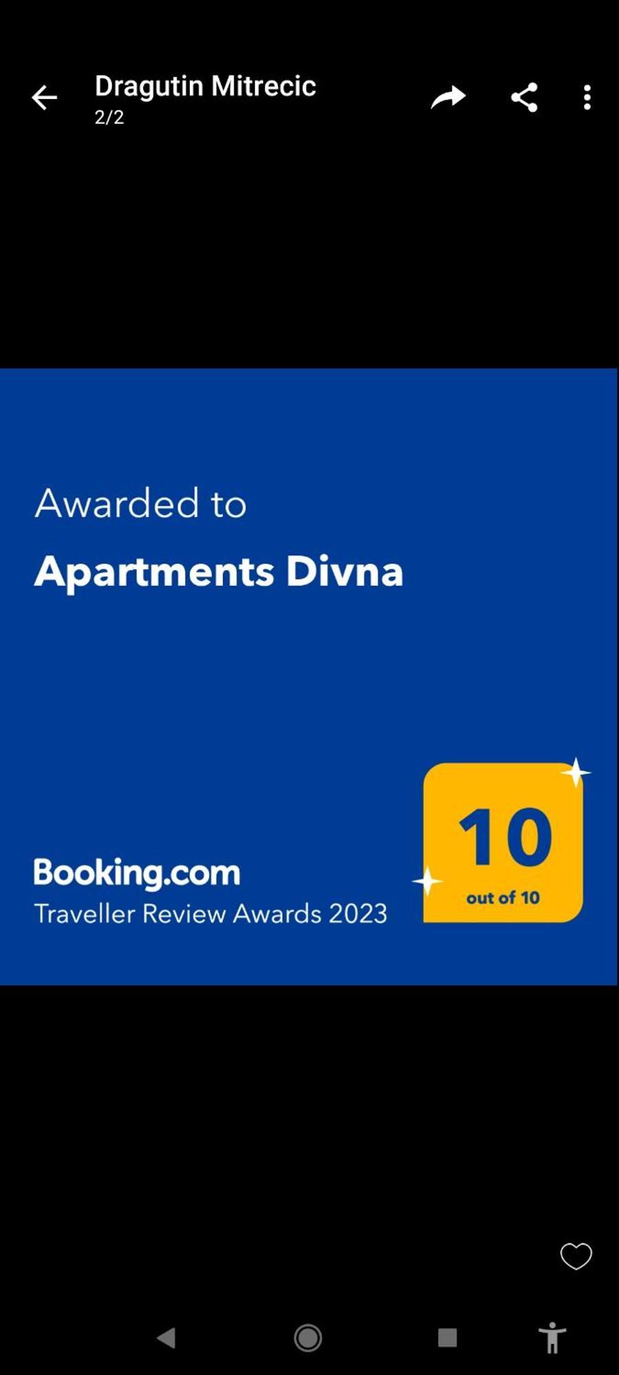 Apartments Divna Baška Voda Exteriör bild